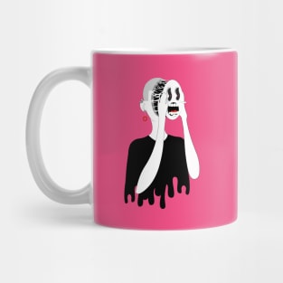 Abstract Face Mug